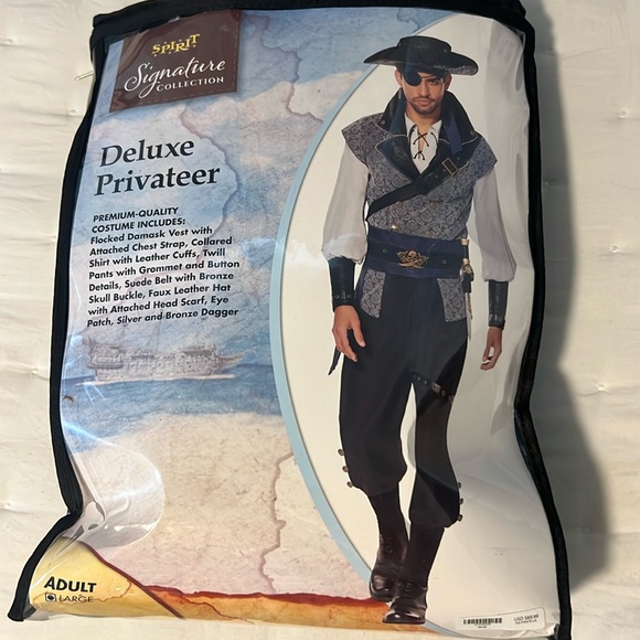 Adult pirate men’s size large - Picture 1 of 1